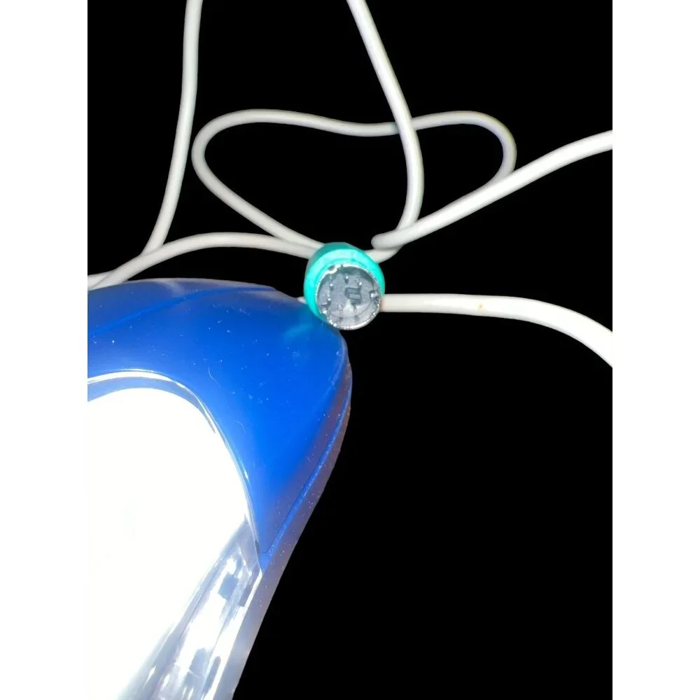 Rare Vintage AQUA Water Ball Mouse PS2 Digital Investor FISERV *UNTESTED‎